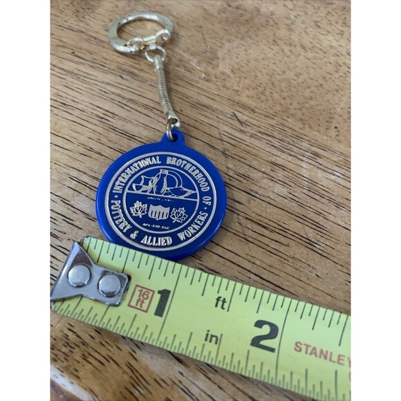 International Brotherhood Of Pottery & Allied Workers Keychain - Picture 3 of 3
